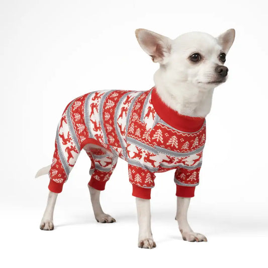 Dog Christmas Pajama - Winter Wonderland