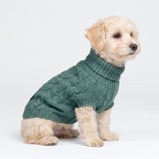 Cable Knit Dog Sweaters