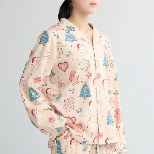 Human Pajama Top - Frosty Night