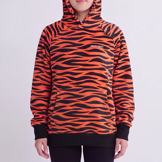 Tiger Human Hoodie